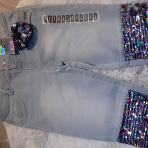 Knit Denim Jean